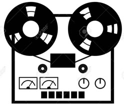 Analog Audio reel-to-reel Reproduktion